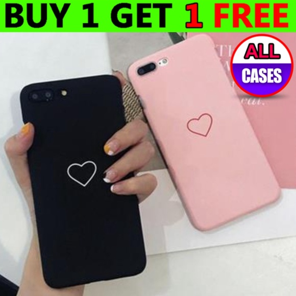 Accessories - NEW iPhone 11/Pro/Max/XR/XS/X/7/8/Plus Heart Case